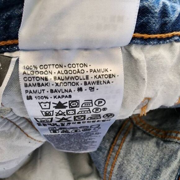 Levi's Women Jeans, Levi's 501 CT Button Fly Straight Leg Tapered Jeans, Sz W32 - Picture 3 of 11